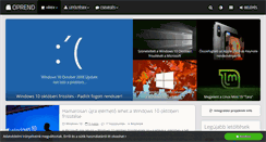 Desktop Screenshot of oprend.hu